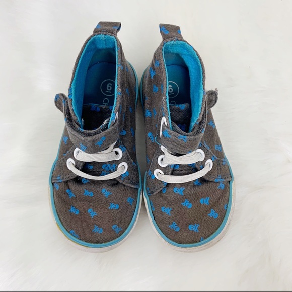 CHEROKEE canvas high tops Skull & crossbones - Picture 9 of 10